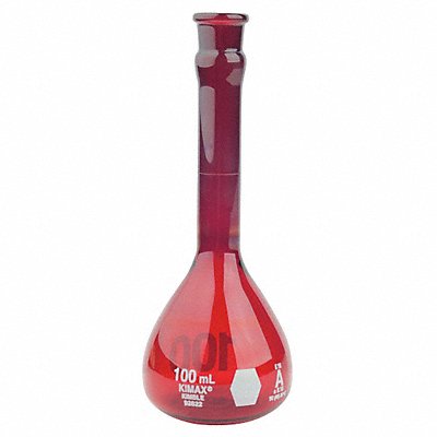 Volumetric Flask 100 mL 180 mm H PK6