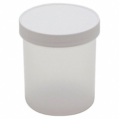 Jar 500 mL 97 mm H White PK10