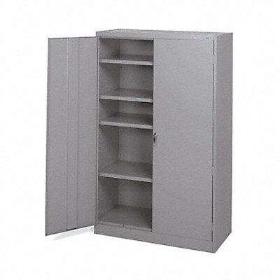 Storage Cabinet 78 x48 x18 LtGry 5Shlv