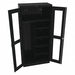 Storage Cabinet 78 x36 x18 Black 5Shlv