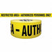 Barrier Flagging and Underground Marking Tapes