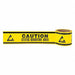 Floor Tape Black/Yellow 3 inx108 ft Roll