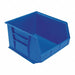 F0611 Hang and Stack Bin Blue PP 11 in