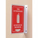 Fire Extinguisher Sign 12X9 WHT/R