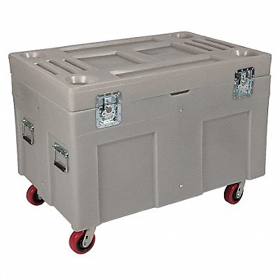 F1330 Storage Cart Gray Polyethylene 34 in