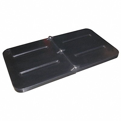 Tilt Truck Lid Black Fits 1/3 cu yd.