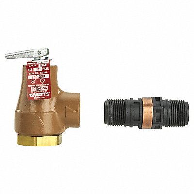 Temperature and Pressure Relief Valve