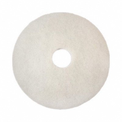 Buffing Pad 14 in Dia White PK5