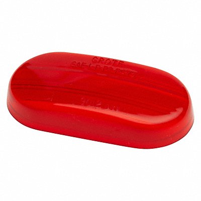 Replacement Lens Oval Red