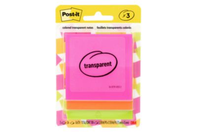 NOTE,TRNSPRNT,3X3,3PK,AST