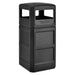 WASTEBASKET,SQ PLASTIC TR