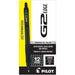 PEN,G2 EDGE,DOZEN,BK