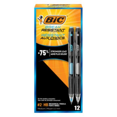 PENCIL,MECH,.7MM,12PK,BK