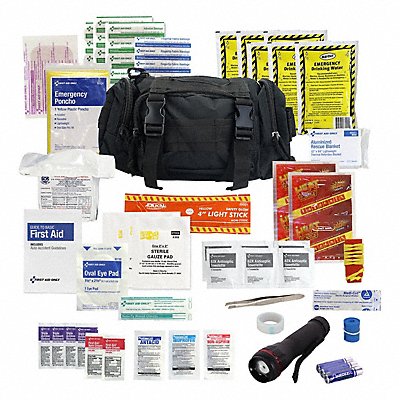 Survival Kit Black 6inHx5inLx12inW