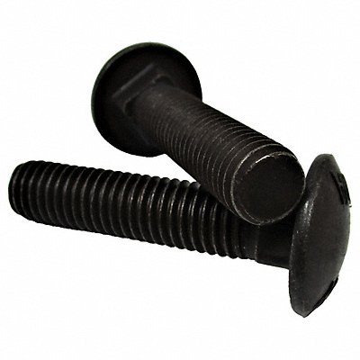 Blk Oxide Carriage Bolt 1/2-13X2-1/4Crrg