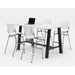TABLE,MT,WH, BS,4 BST,WH