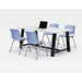TABLE,MT,WHT, 4 CHR,PW