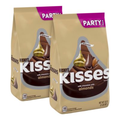 FOOD,KISSES ALMD,2PK