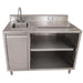 TABLE,30X60 BEV SINK LT