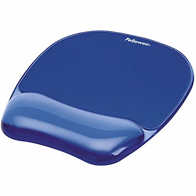 Mousepad w/Wrist Support Blue