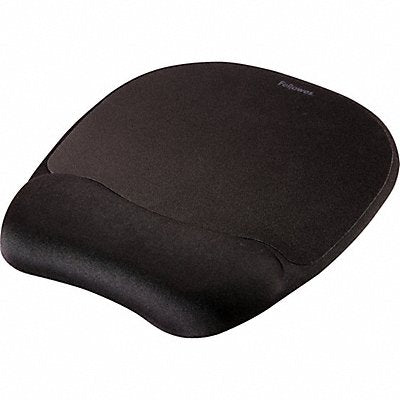 Mousepad w/Wrist Support Black