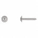 Chrome Sems Trim Screws 8X1-1/4 #6 Phll