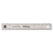 RULER,STAINLSS STEEL,6IN