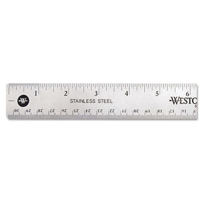 RULER,STAINLESS STEEL,12"