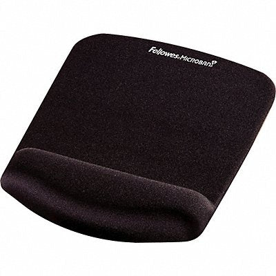 Mousepad w/Wrist Support Black