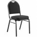 Stacking Chair Steel Black/Black