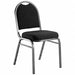 Stacking Chair Steel Black/Silvervein