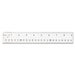RULER,ACRYLIC,18IN,METRIC