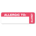 LABEL,MED ALLERGY,500,RD