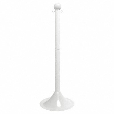 Stanchion Post Dia 2 White