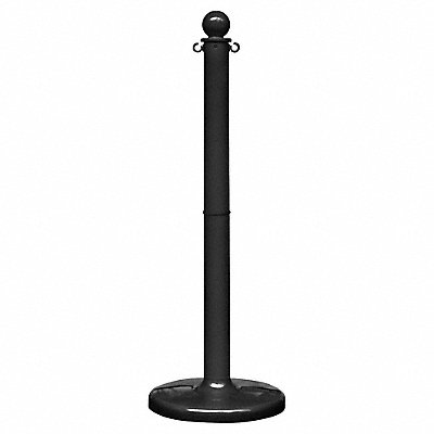 Stanchion Post Dia 2-1/2 Black