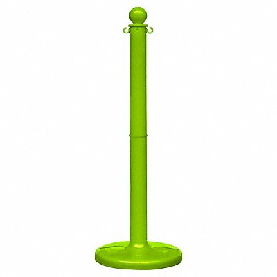 Stanchion Post Dia 2-1/2 Safety Green