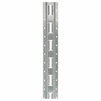 Vertical E-Track Galvanized Finish