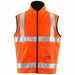 Reversible Softshell Vest Orange 2XL