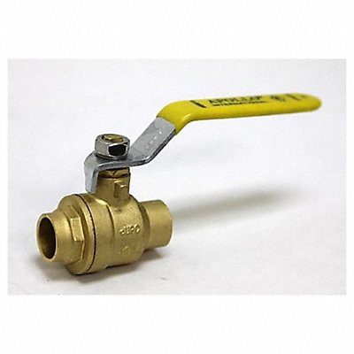 Brass Ball Valve Inline Sweat 3 in