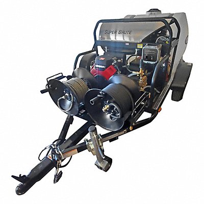 Gas-Powered Trailer Pressure Washers