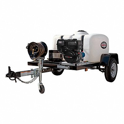 Gas-Powered Trailer Pressure Washers