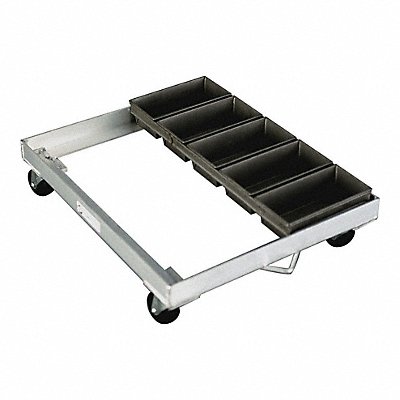 Bread Pan Dolly 30 5/8 in L 26 3/4 in W