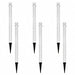 Ground Post White 35inH Polyethylene PK6