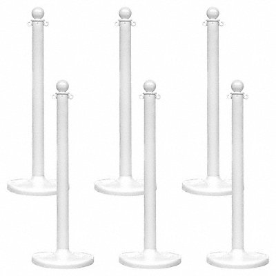 E1218 Medium Duty Stanchion 40 in H PK6