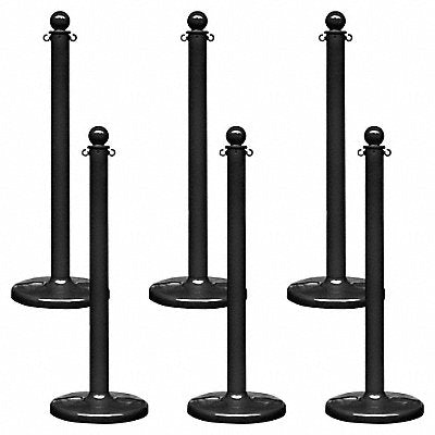 E1218 Medium Duty Stanchion 40 in H PK6