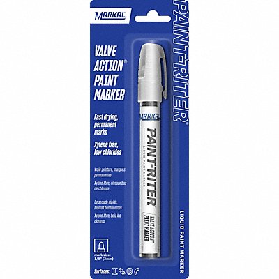 Paint Marker Valve Action White PK24