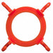 Cone Chain Connector Gloss Orange PK6