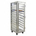 Enclosed Pan Rack 68 1/4 in H Aluminum