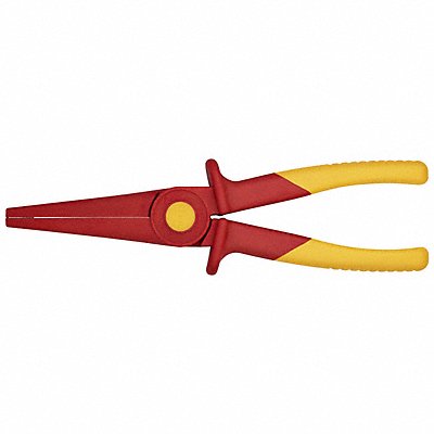 Needle Nose Plier 8-21/32 L Serrated