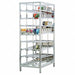 Can Rack 78 1/4 in H 8 Shelves